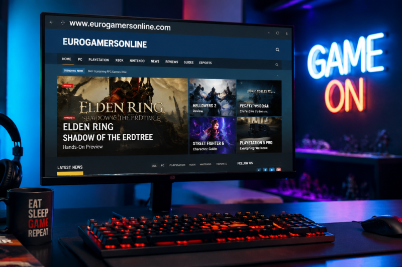 The Growing Digital Gaming Hub Explained: Inside www .eurogamersonline.com] and Its Online Influence