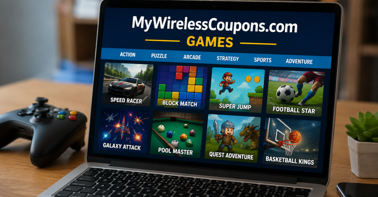 mywirelesscoupons.com games
