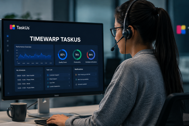 Timewarp TaskUs: Everything You Need to Know About the Popular Employee Performance and Productivity Tool