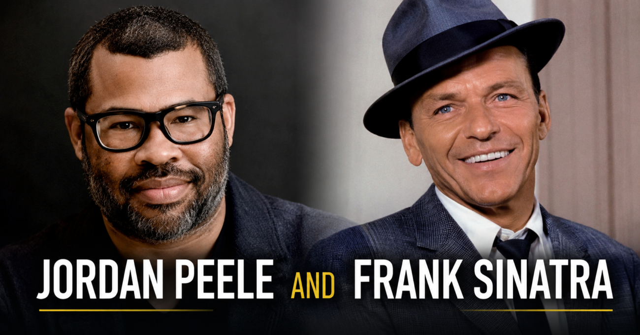 jordan peele and frank sinatra