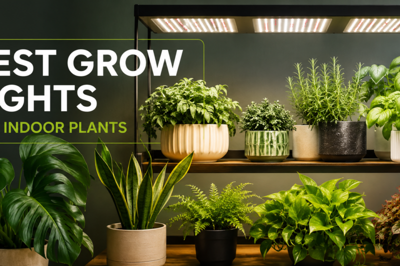 Best Grow Lights for Indoor Plants: A Complete Guide to Healthy, Vibrant Indoor Gardening